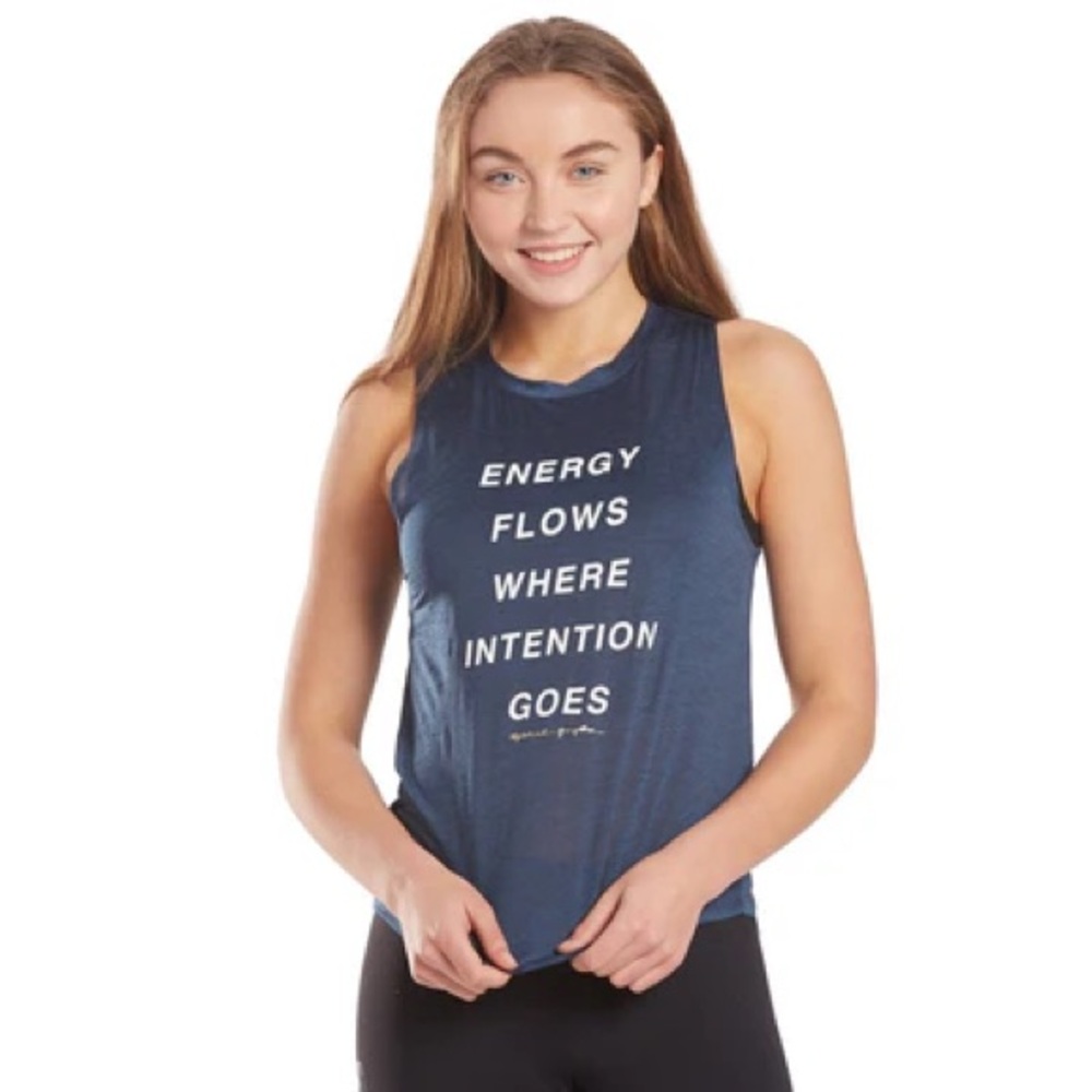 Spiritual Gangster Energy Active Muscle Yoga Tank